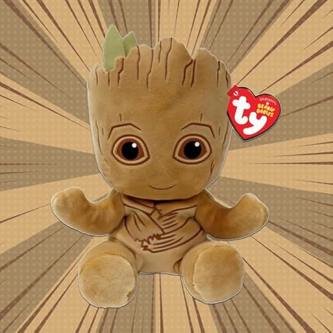 Ty BEANIE BABIES - MARVEL GROOT - Image 2